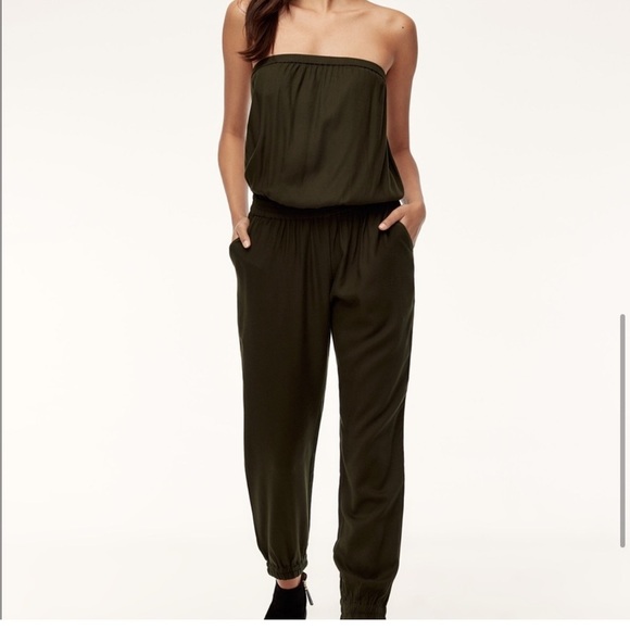 Aritzia Pants - Aritzia Talula Red Tabata Romper (XS)
